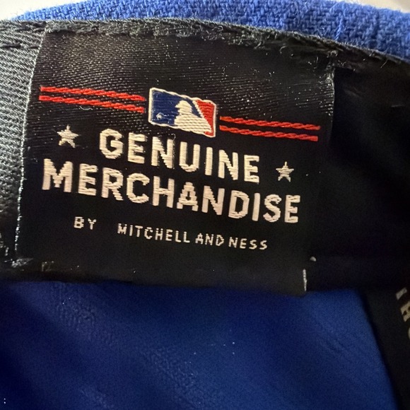 Mitchell & Ness Los Angeles Dodgers 2 Tone Og Script Retro Hat cap Snapback Nwt - Picture 6 of 8